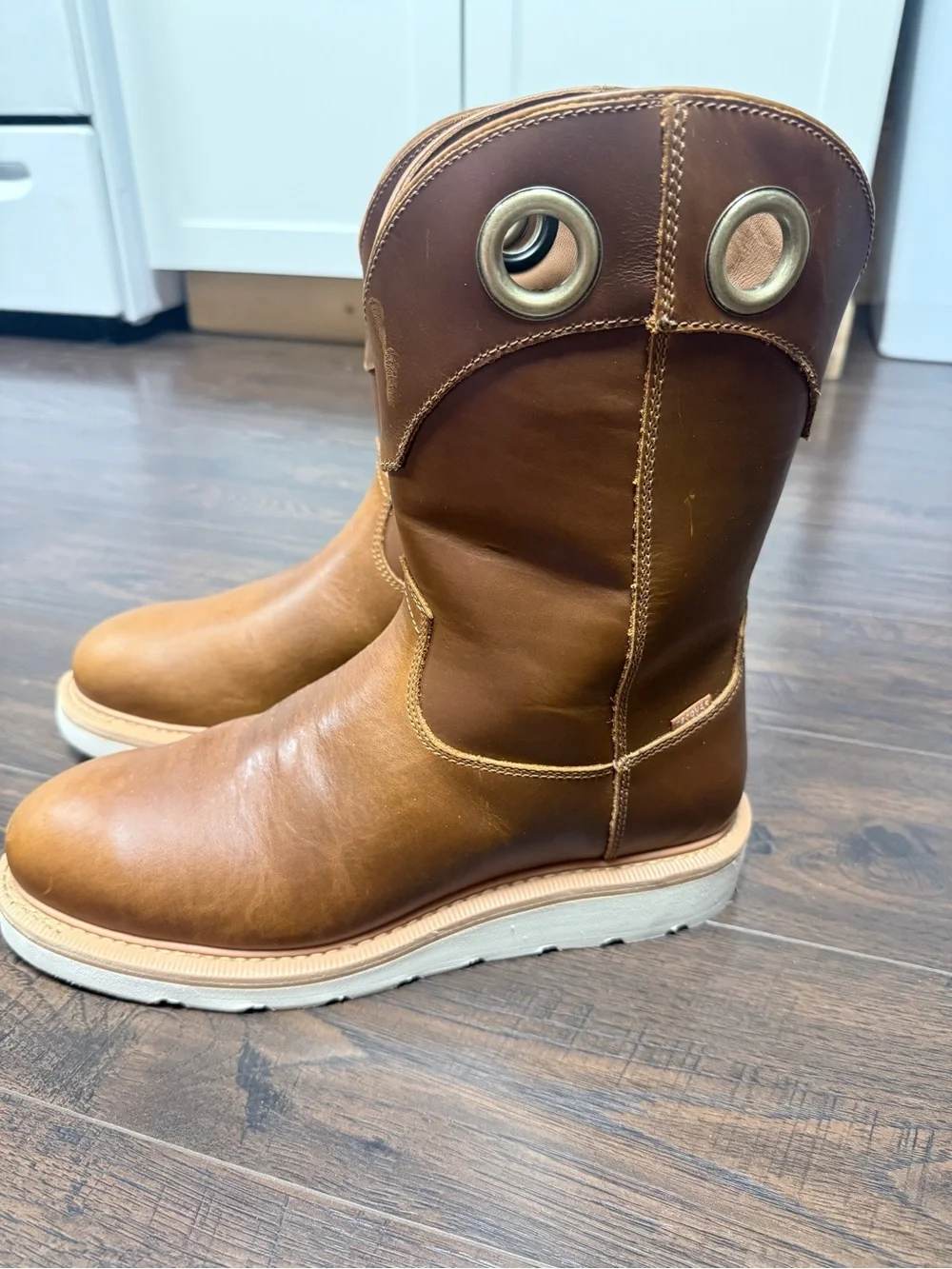 Tecovas LongHaul Waterproof Roper Composite Toe Work Boot 10.5 EE WIDE